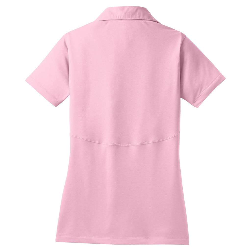 Sport-Tek Women's Light Pink Micropique Sport-Wick Polo