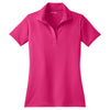 Sport-Tek Women's Pink Raspberry Micropique Sport-Wick Polo