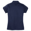 Sport-Tek Women's True Navy Contrast Stitch Micropique Sport-Wick Polo