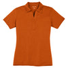 Sport-Tek Women's Deep Orange Heather Contender Polo