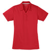 Sport-Tek Women's True Red PosiCharge Micro-Mesh Polo