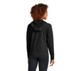 Sport-Tek Women's Black Sport-Wick Stretch 1/2-Zip Hoodie