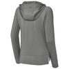 Sport-Tek Women's Charcoal Grey Sport-Wick Stretch 1/2-Zip Hoodie