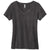 Volunteer Knitwear Women's Dark Heather Grey Daily V-Neck Tee