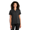 Port Authority Women's Black Short Sleeve Performance Staff Shirt