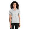 Port Authority Women's Silver Short Sleeve Performance Staff Shirt