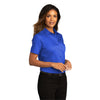 Port Authority Women's True Royal Short Sleeve SuperPro React Twill Shirt