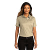 Port Authority Women's Wheat Short Sleeve SuperPro React Twill Shirt