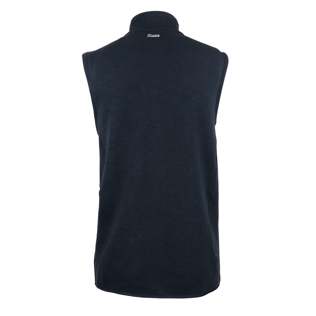 Zusa 3 Day Men's Black Midtown Fleece Vest