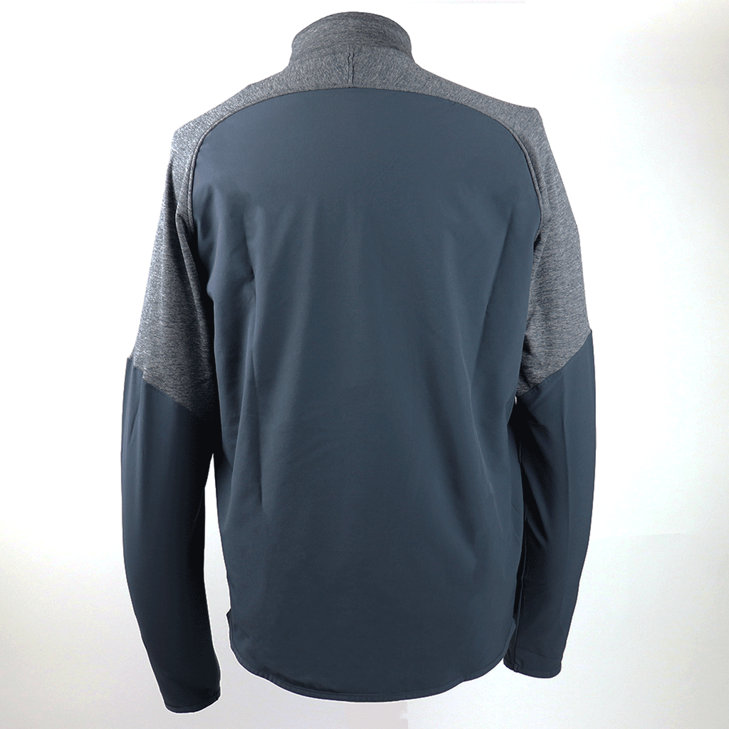 Rally Under Armour Men's Graphite Corporate Hybrid Quarter Zip