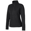 Marmot Women's Black Dropline 1/2 Zip Sweater Fleece Jacket