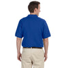 Harriton Men's True Royal 5.6 oz. Easy Blend Polo