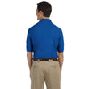 Harriton Men's True Royal 5.6 oz. Easy Blend Polo with Pocket