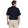 Harriton Men's Navy 5.6 oz. Tall Easy Blend Polo