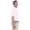 Harriton Men's White 5.6 oz. Tall Easy Blend Polo