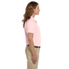 Harriton Women's Blush 5.6 oz. Easy Blend Polo