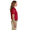 Harriton Women's Red 5.6 oz. Easy Blend Polo