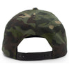 Pacific Headwear Tropic Multicam Ripstop Cordura Snapback Cap