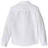 Harriton Women's White Key West Long-Sleeve Performance Staff Shirt