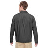 Harriton Men's Dark Charcoal Auxiliary Canvas Work Jacket