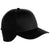 Harriton Black ClimaBloc Ear-Flap Cap