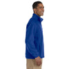 Harriton Men's True Royal Tall 8 oz. Full-Zip Fleece