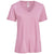 Expert Women's Pale Pink American Moca V-Neck Tee