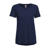 Expert Women's Navy American MoCA Bay Short Sleeve Crew