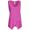 Expert Women's Berry American Moca Tie Front Tank