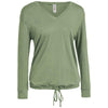 Expert Women's Meadow American Moca V-Neck Hoodie