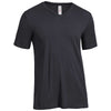 Expert Men's Black American Moca V-Neck Short Sleeve Tee