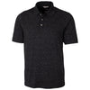 Cutter & Buck Men's Dark Black DryTec Advantage Space Dye Polo