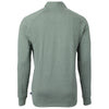 Cutter & Buck Men's Hunter Heather Adapt Eco Knit Heather Quarter Zip