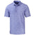 Cutter & Buck Men's Hyacinth Pike Constellation Print Stretch Polo