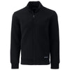 Cutter & Buck Men's Black Roam Eco Recycled Full Zip Jacket