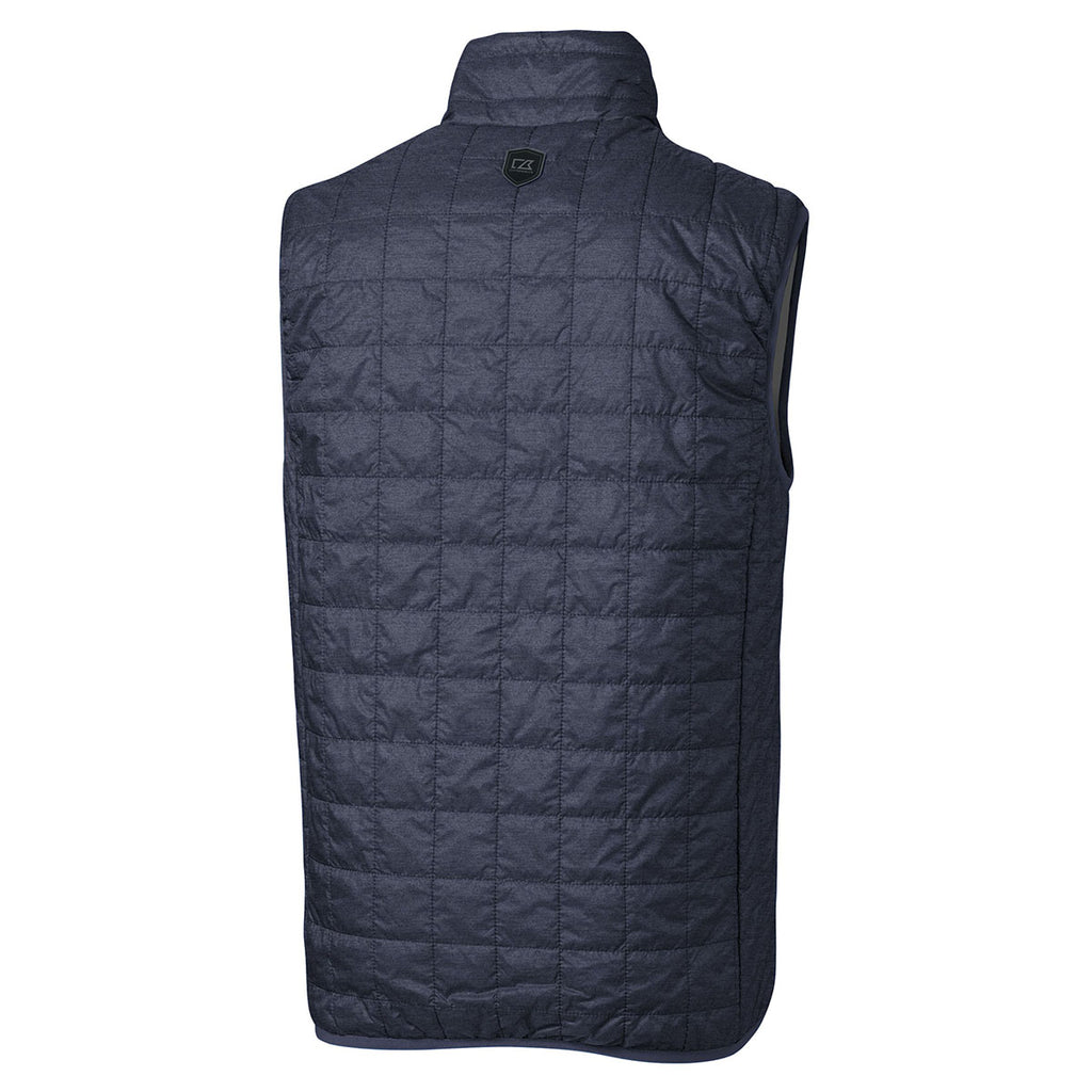 Cutter & Buck Men's Anthracite Melange Rainier Vest