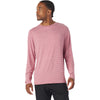 Glyder Men's Cardinal/Oatmilk Stripe Salton Long Sleeve