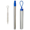 Primeline Blue Festival Telescopic Drinking Straw Kit