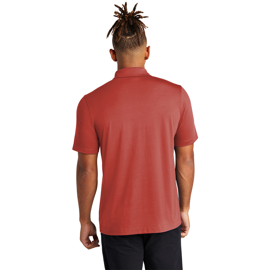 Mercer+Mettle Men's Terracotta Stretch Jersey Polo