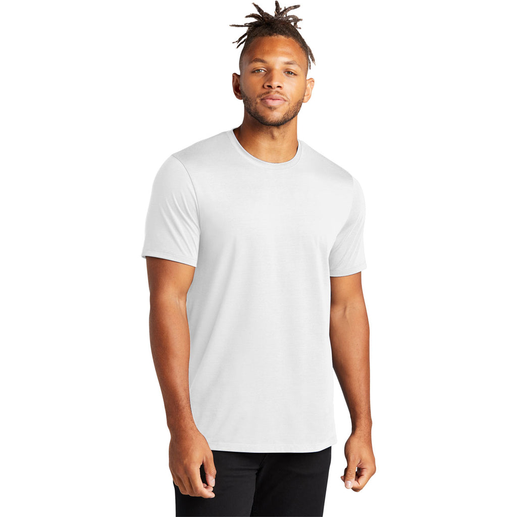 Mercer+Mettle Men's White Stretch Jersey Crew