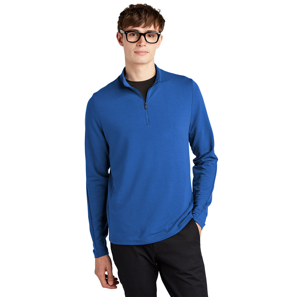 Mercer+Mettle Men's Blue Note Stretch 1/4 Zip Pullover