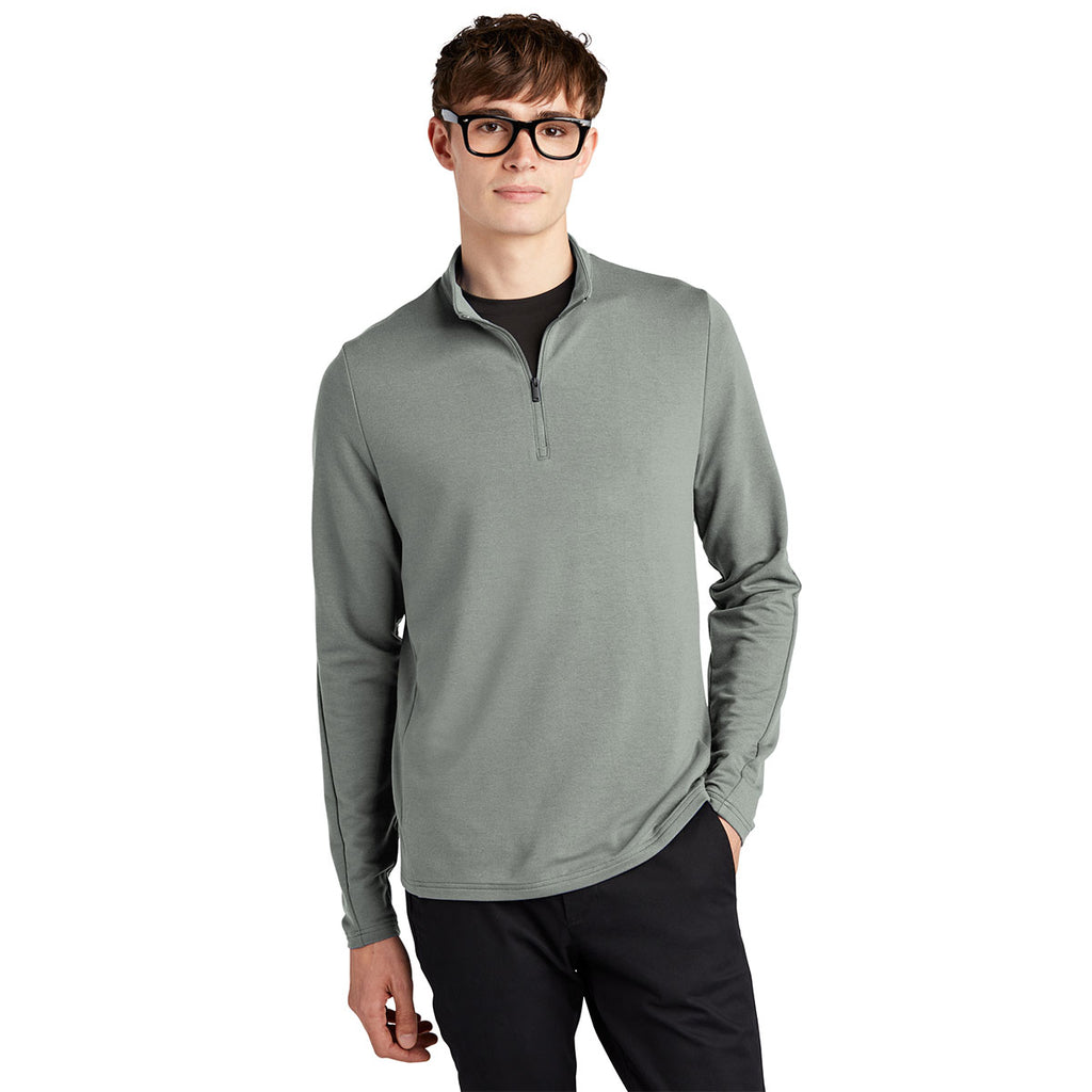 Mercer+Mettle Men's Gusty Grey Stretch 1/4 Zip Pullover