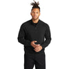 Mercer + Mettle Men's Deep Black Quarter Zip Sweater