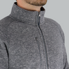 Rally Zusa Men's Grey Heather Midtown Fleece Full Zip