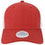 Legacy Melange Scarlet/White Mid-Pro Snapback Trucker Cap