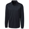 Clique Men's Dark Navy Long Sleeve Ice Pique Polo