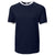 Clique Men's Navy Playlist Ringer Tee