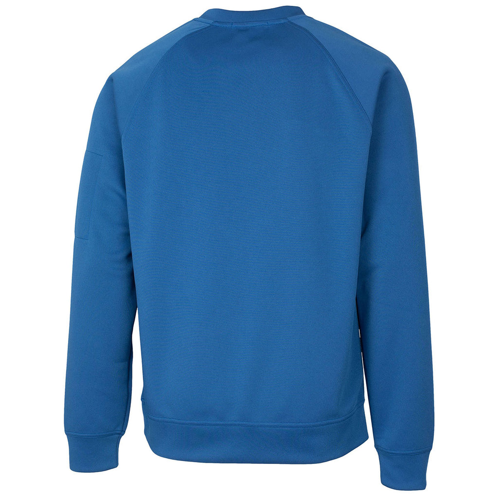 Clique Unisex Royal Blue Lift Eco Performance Crewneck Sweatshirt