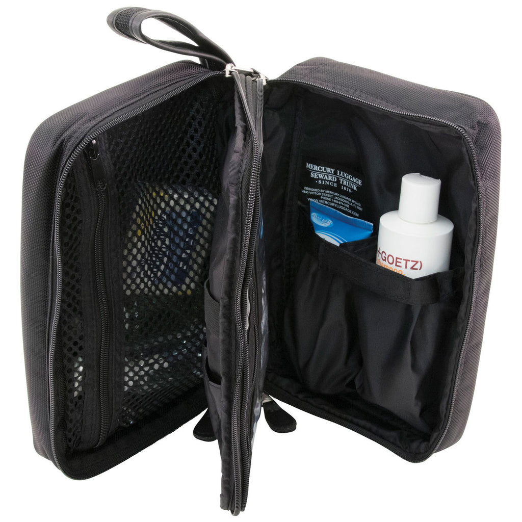 Mercury Luggage Black Shave/Utility Kit