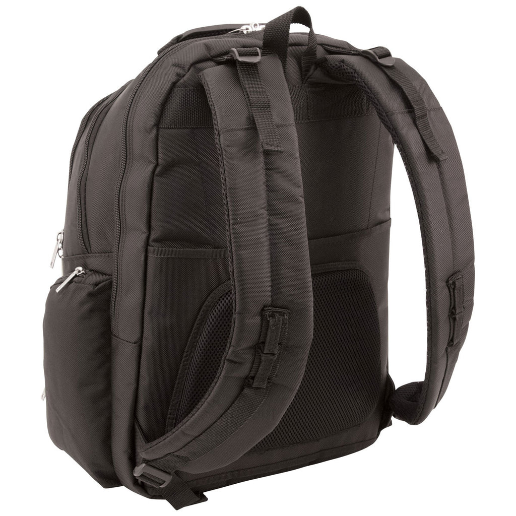 Mercury Luggage Black Pro Travel Backpack Deluxe